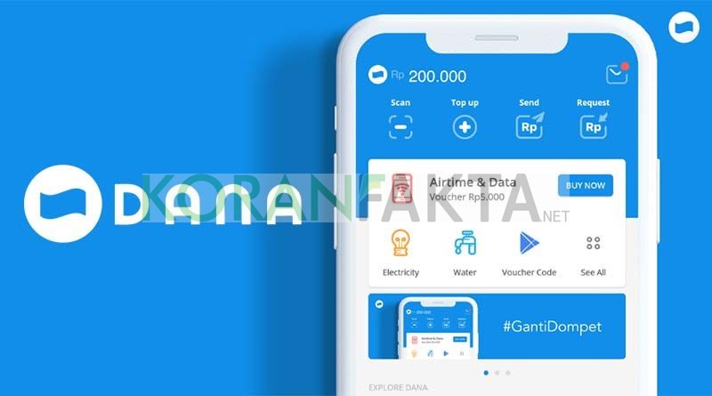 Cara Top Up DANA Lewat Bank Mandiri