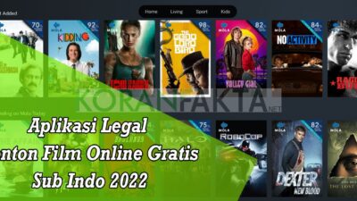 Aplikasi Legal Nonton Film Online Gratis Sub Indo 2022