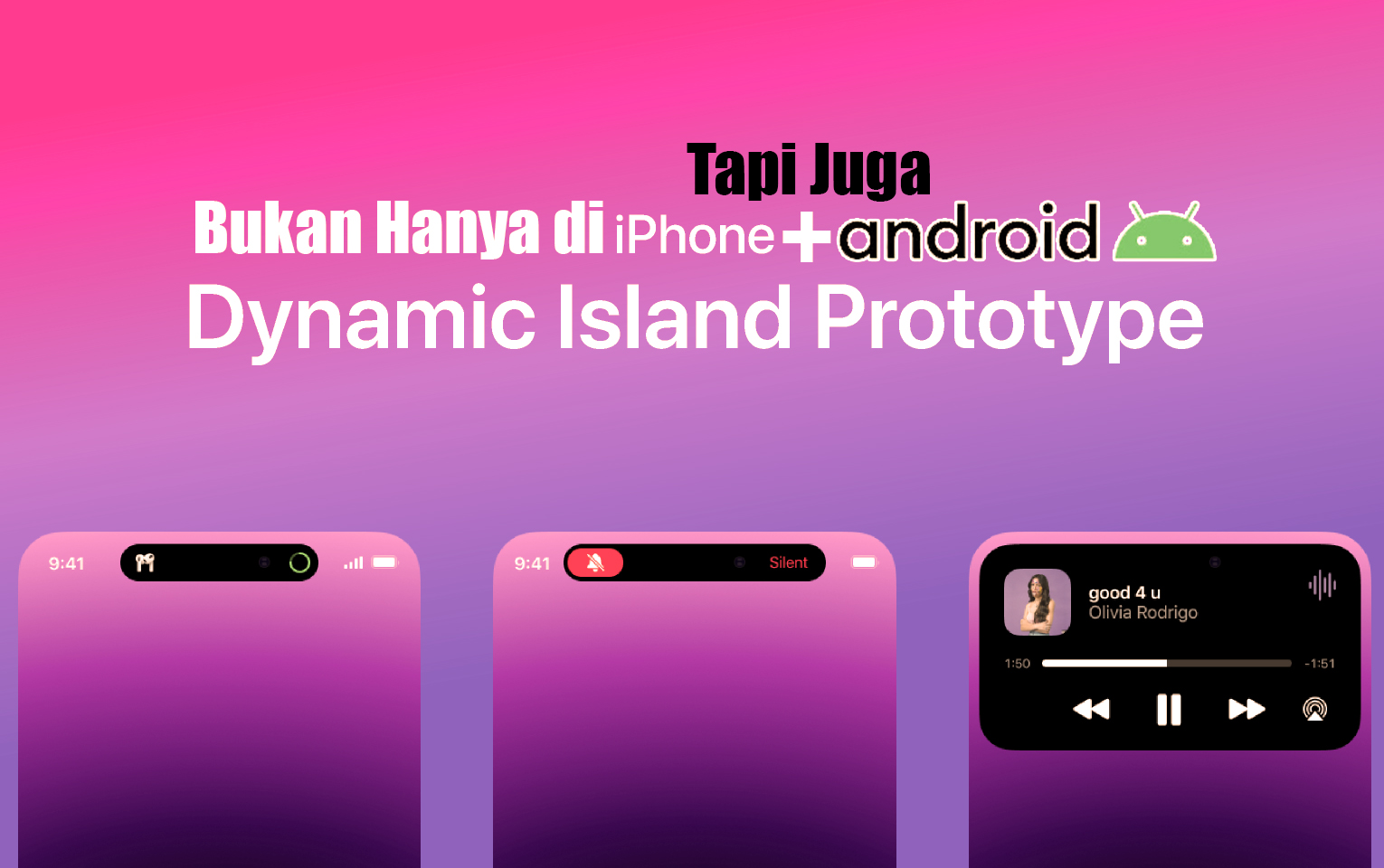 Cara Aktifkan Dynamic Island di Android