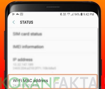 Cara Melihat MAC Address di Android Paling Mudah