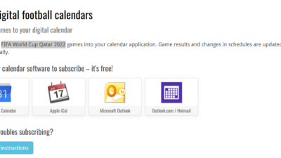 Cara memasang jadwal Piala Dunia di kalender iOS