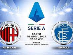 Pertandingan Sengit antara AC Milan vs Empoli di Serie A 2023