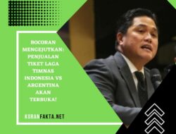 Bocoran Mengejutkan: Penjualan Tiket Laga Timnas Indonesia vs Argentina Akan Terbuka! Simak Rincian Lengkap pada 28 Mei 2023