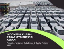Indonesia Kuasai Pasar Otomotif di ASEAN! Data Terbaru Tunjukkan Lonjakan Penjualan Kendaraan Roda Empat di Kuartal Pertama 2023