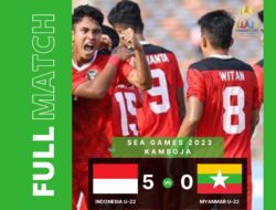 Wow! Timnas Indonesia U-22 Bikin Heboh dengan Kemenangan Telak 5-0 atas Myanmar di SEA Games 2023