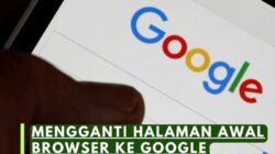 Halaman Awal Browser