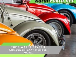 Top 5 Warna Favorit Konsumen Saat Membeli Mobil: Temukan Pilihan Teratas Anda!